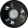 BioArt LED 5W, 15cm schwarz