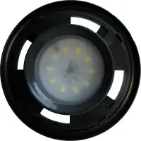 BioArt LED 5W, 10cm schwarz