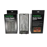 HabiStat Heater Guard, Lampen Schutzkäfig, rechteckig, 12x12x24cm