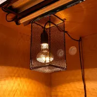 HabiStat Heater Guard, Lampen Schutzkäfig, rechteckig, 12x12x24cm