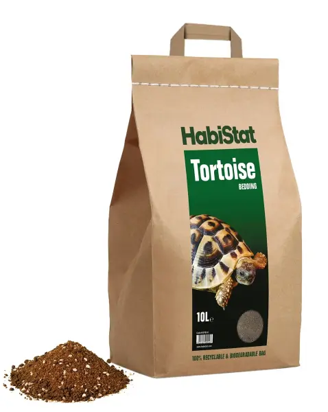 HabiStat Tortoise Bedding, Landschildkröten Substrat 10kg