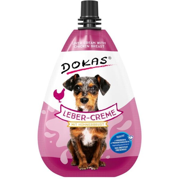 Dokas Dog Leber-Creme 85g