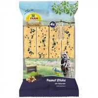 JR Farm Peanut Sticks mit Holunder 4 Stück (640g)