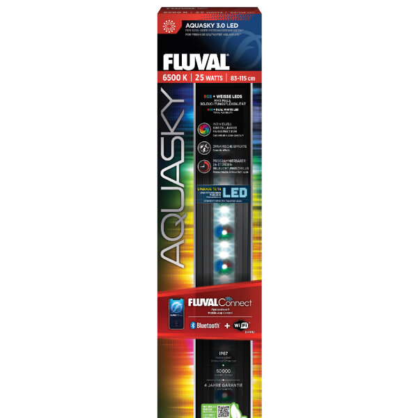 Fluval AquaSky LED 3.0, 25 Watt, 83,5- 114,9cm