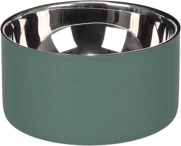 Futter und Trinknapf Xara rund grün15 x 7,4cm 700ml
