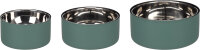 Futter und Trinknapf Xara rund grün17 x 7,4cm 1,2L