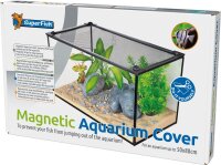 Superfish Magnetische Netz Aquarienabdeckung bis 80x50cm...