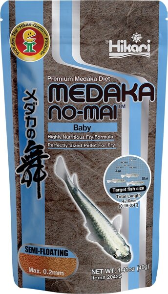 Hikari Medaka No-Mai (baby für ca. 2-10mm) 40g