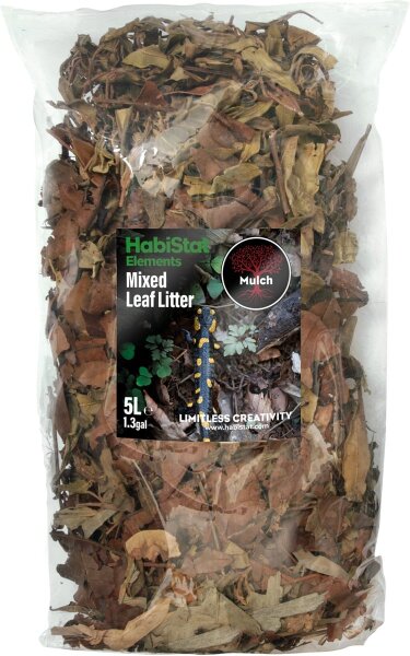 HabiStat Mixed Leaf Litter, Laubstreu gemischt 5L