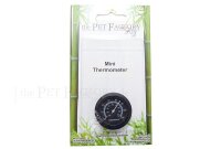 The Pet Factory Mini Thermometer schwarz (Ø 3,7cm)