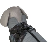 Trixie Geschirrmantel Pontis Reflect, XS:27cm, grau