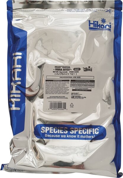Hikari Tropical Vibra (Baby Pellet) very slow sinking 1kg