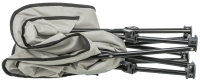 Trixie Camping-Bett für Hunde, 69 x 20 x 69cm, beige/schwarz