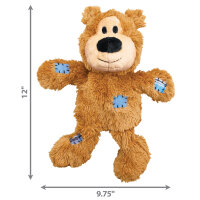 KONG Wild Knots Bear Jumbo Extra Large, diverse Farben