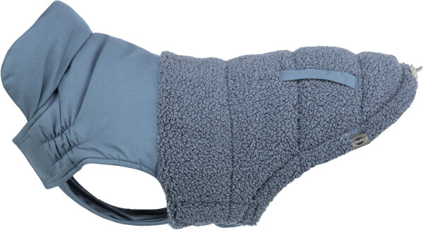 Trixie Wintermantel Ajou, XXS: 18 cm, blau