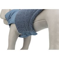 Trixie Wintermantel Ajou, XXS: 18 cm, blau
