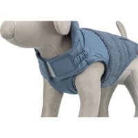 Trixie Wintermantel Ajou, XXS: 18 cm, blau