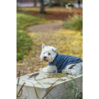 Trixie Wintermantel Ajou, XXS: 21 cm, blau