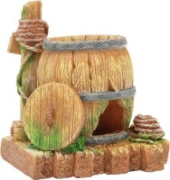 Superfish Deko Fass Zaun (9x8,2x9,8cm)