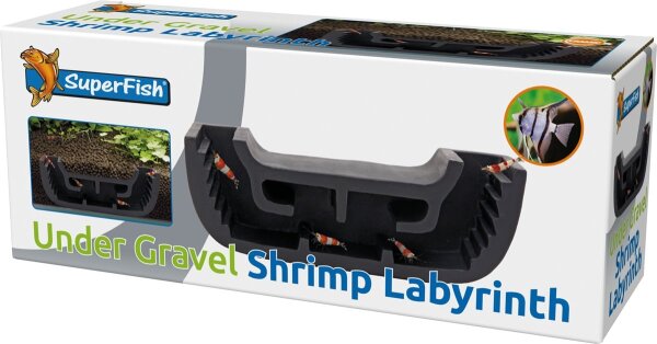 Superfish Under Gravel Shrimp Labyrinth (19x5,5x7cm)