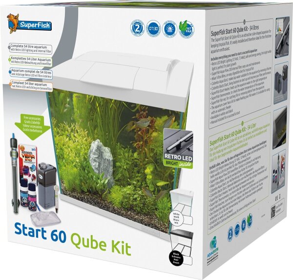 Superfish Start 60 Qube Kit, weiss