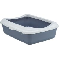 Katzentoilette Classic, mit Rand,37 x 15 x 48,...