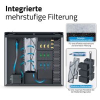 Fluval Flex 2.0, 57 Liter schwarz