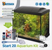 Superfish Start 20 (32x19x26cm) Aquarium Kit, weiss