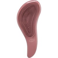 Softbürste, Kunststoff, 19 cm, dunkelgrau/altrosa