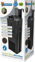 Superfish CornerFlow 400 schwarz, Innenfilter 400l/h