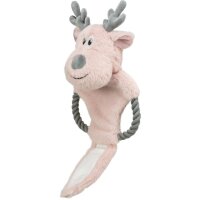 Xmas Rentier mit Tau, Plüsch/Tau, 47cm