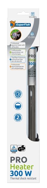 Superfish PRO Heizer 300 Watt 125-300L (35cm)