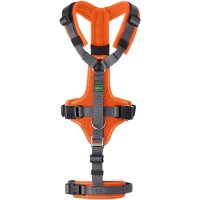 Hunter Geschirr Sicherheit Maldon 60-91/M-L Mesh orange/grau