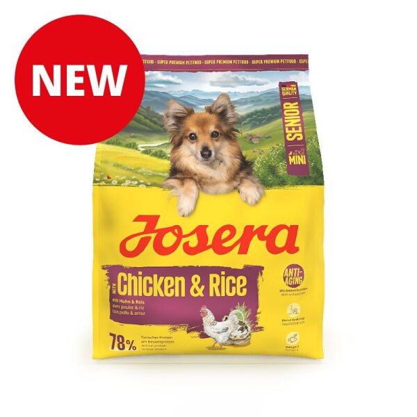 Josera Mini Senior Chicken & Rice 900g