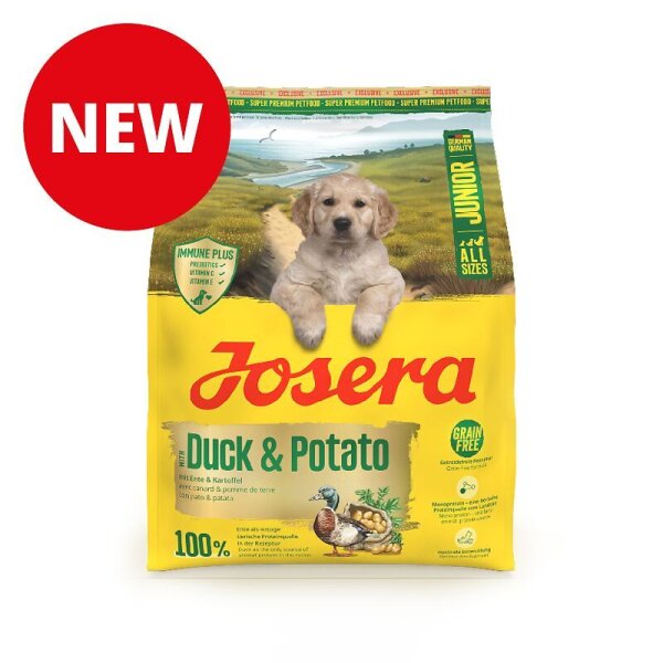 Josera A/S Junior Duck & Potato 900g