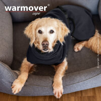 Warmover Fleece cape dark grey L 68cm