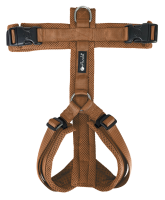 petlando Mesh Y-Comfort Geschirr XS cognac