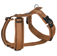 petlando Mesh Y-Comfort Geschirr S cognac