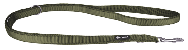 petlando Mesh Führleine, 1,5cm-2,3m, S  olive