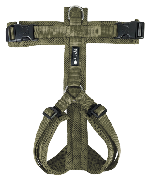 petlando Mesh Y-Comfort Geschirr M olive