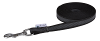 petlando gummierte Schleppleine 20mm/ 5m schwarz