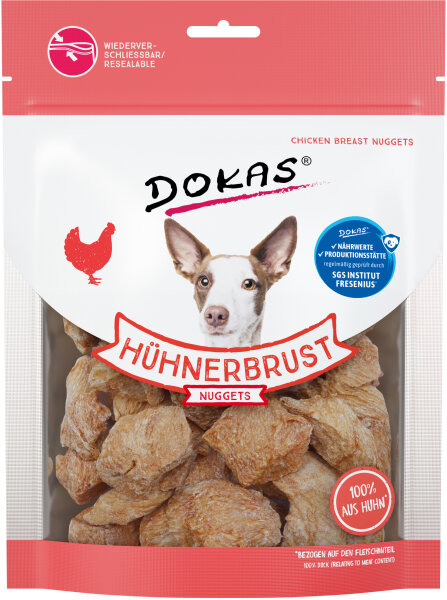Dokas Dog Hühnerbrust Nuggets 110 g