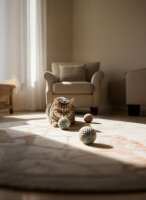 Flamingo Wolu Ball mehrfarbig Ø 4cm