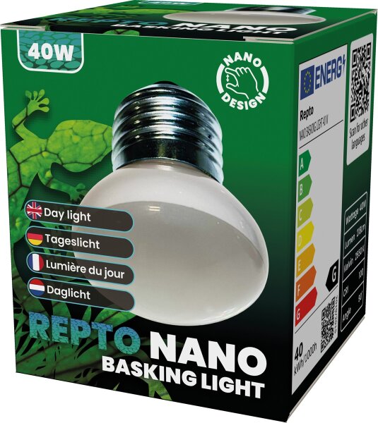 REPTO Nano Basking Light 40 Watt