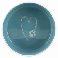 Trixie Keramiknapf Pet`s Home 1,4L/ Ø20cm creme/petrol