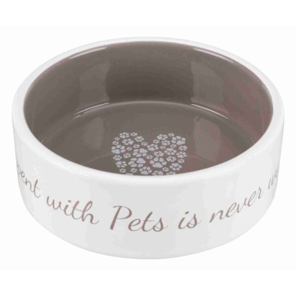 Trixie Keramiknapf Pet`s Home 1,4L/ Ø20cm creme/taupe