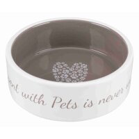 Trixie Keramiknapf Pet`s Home 1,4L/ Ø20cm creme/taupe