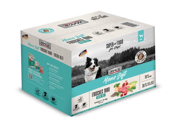 MACs Dog Mono Soft Frisches Rind 12kg