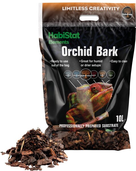 HabiStat Orchid Bark 10 Liter