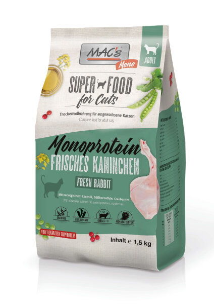 MACs Cat Adult Monoprotein Kaninchen 1,5kg